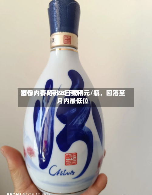 酒价内参5月28日费用发布：青花汾20下跌4元/瓶	，回落至月内最低位-第2张图片