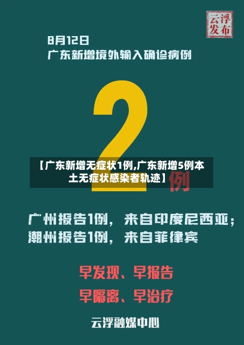 【广东新增无症状1例,广东新增5例本土无症状感染者轨迹】-第2张图片
