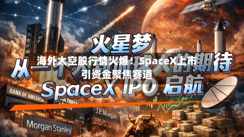 海外太空股行情火爆！SpaceX上市引资金聚焦赛道