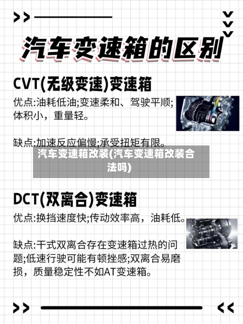 汽车变速箱改装(汽车变速箱改装合法吗)-第3张图片