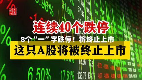8个“一”字跌停！将终止上市-第2张图片
