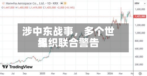 涉中东战事，多个世界组织联合警告
