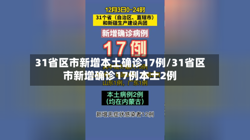 31省区市新增本土确诊17例/31省区市新增确诊17例本土2例-第3张图片