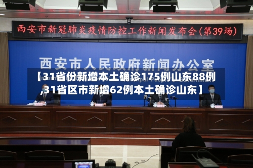 【31省份新增本土确诊175例山东88例,31省区市新增62例本土确诊山东】