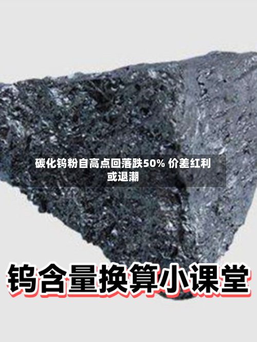 碳化钨粉自高点回落跌50% 价差红利或退潮-第2张图片