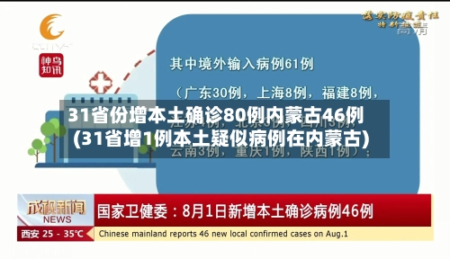 31省份增本土确诊80例内蒙古46例(31省增1例本土疑似病例在内蒙古)