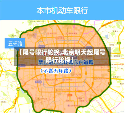 【尾号限行轮换,北京明天起尾号限行轮换】