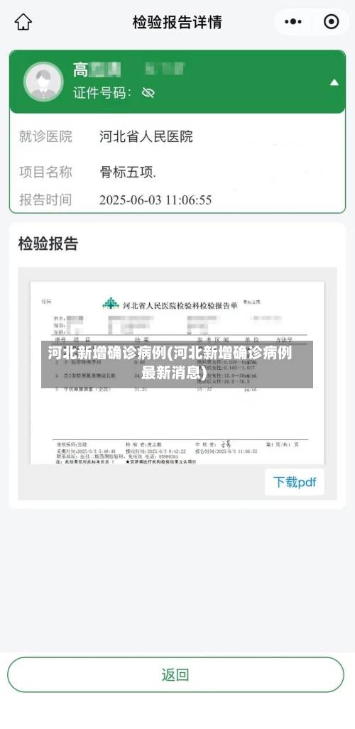 河北新增确诊病例(河北新增确诊病例最新消息)-第2张图片